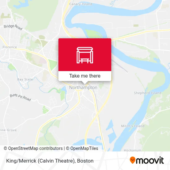 King/Merrick (Calvin Theatre) map