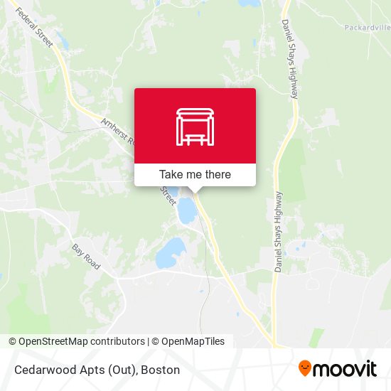 Cedarwood Apts (Out) map