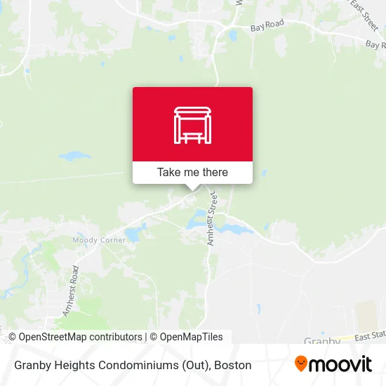 Granby Heights Condominiums (Out) map