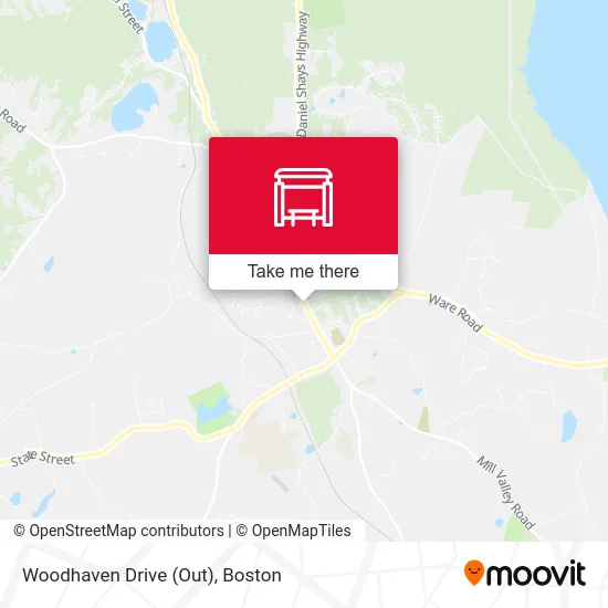 Woodhaven Drive (Out) map