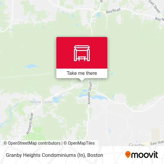 Granby Heights Condominiums (In) map