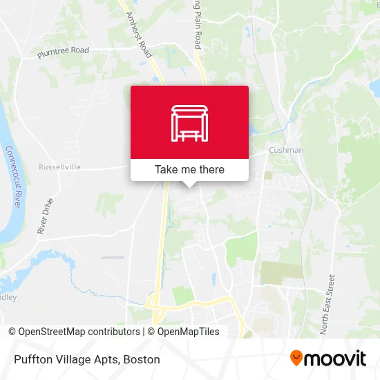 Puffton Village Apts map