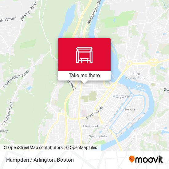 Mapa de Hampden / Arlington