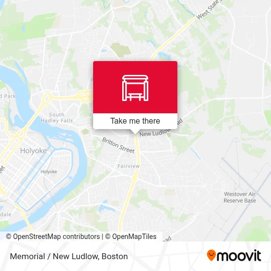 Memorial / New Ludlow map