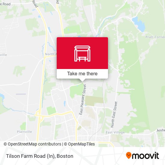 Mapa de Tilson Farm Road (In)