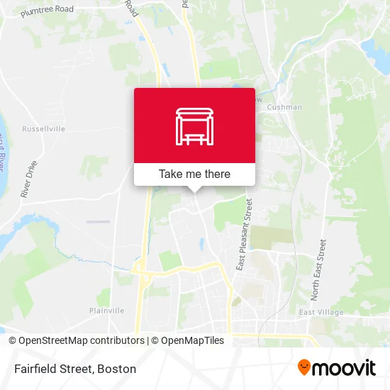 Fairfield Street map