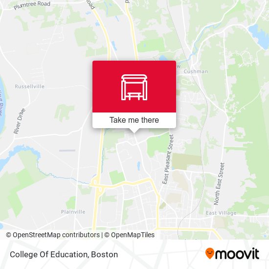 Mapa de College Of Education