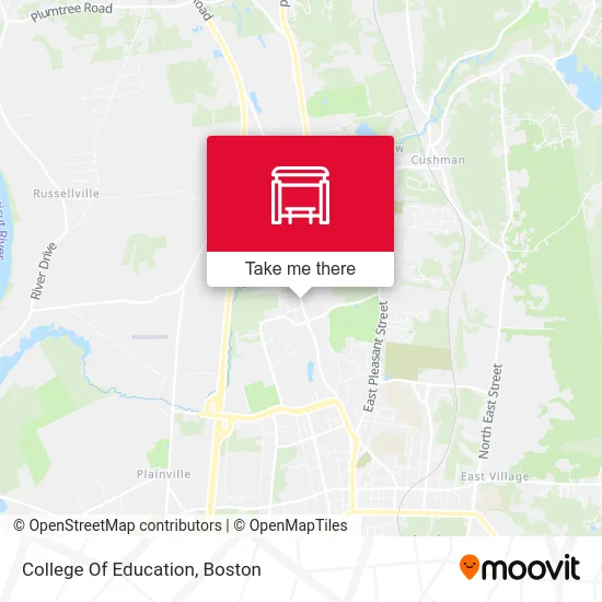 College Of Education map