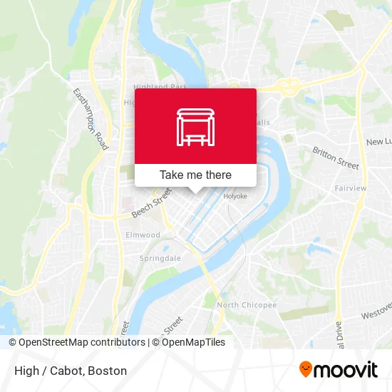 High / Cabot map