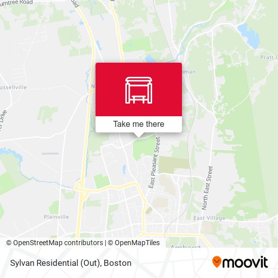 Mapa de Sylvan Residential (Out)