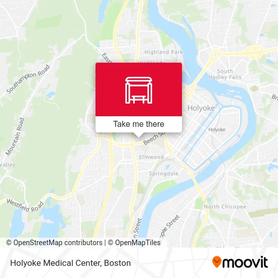 Holyoke Medical Center map