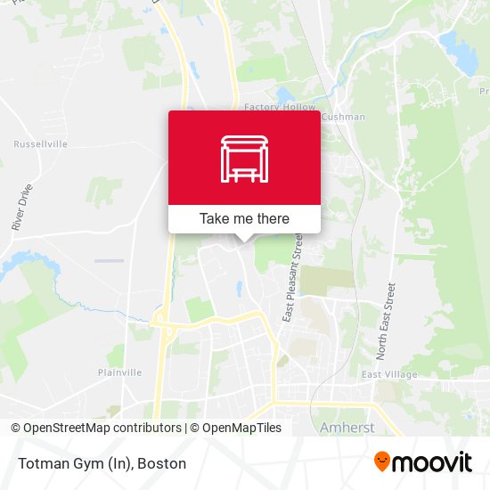 Totman Gym (In) map