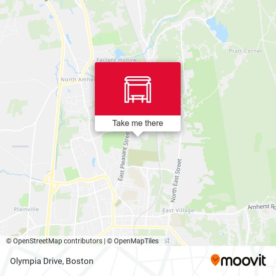 Olympia Drive map