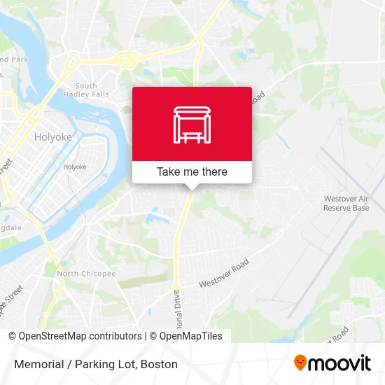Memorial / Parking Lot map