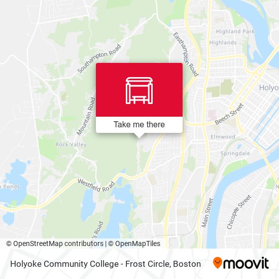 Holyoke Community College - Frost Circle map