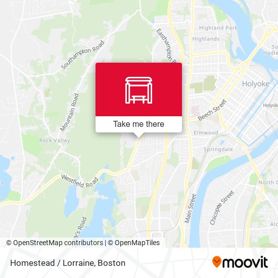 Mapa de Homestead / Lorraine
