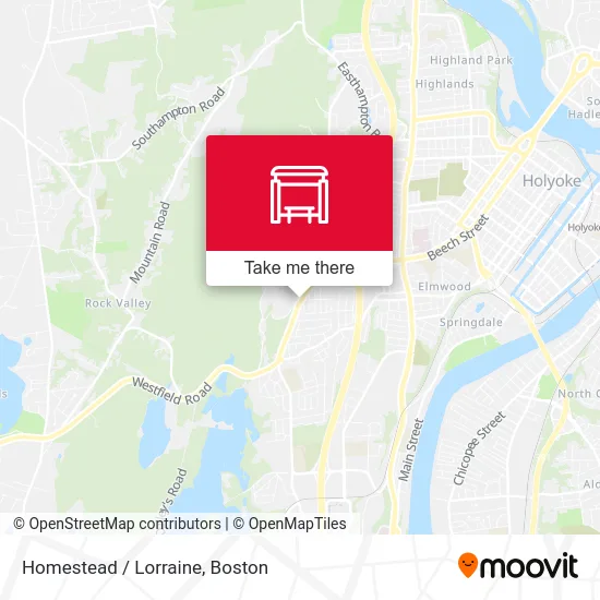 Homestead / Lorraine map