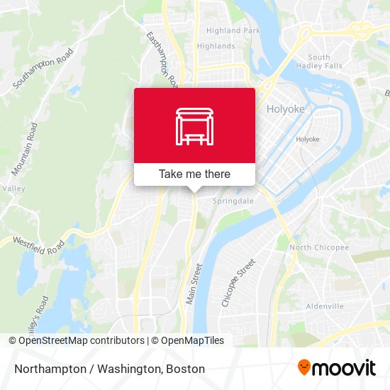 Northampton / Washington map