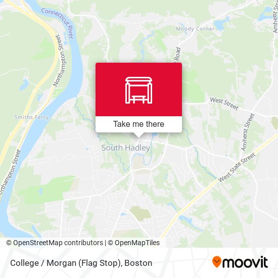 College / Morgan (Flag Stop) map