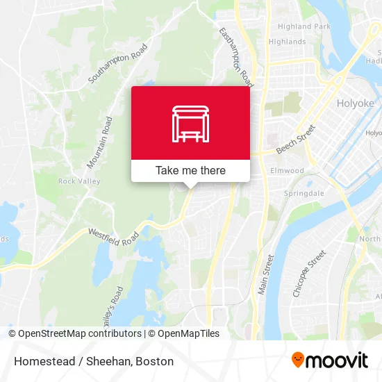 Homestead / Sheehan map