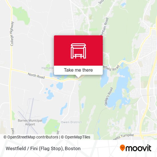 Mapa de Westfield / Fini (Flag Stop)