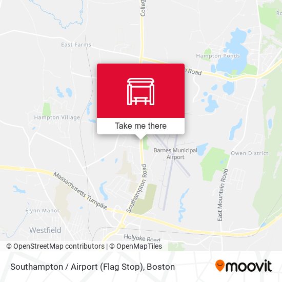 Southampton / Airport (Flag Stop) map