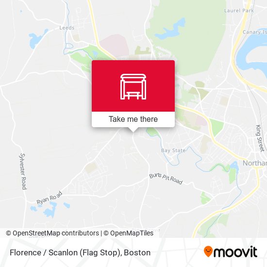 Florence / Scanlon  (Flag Stop) map