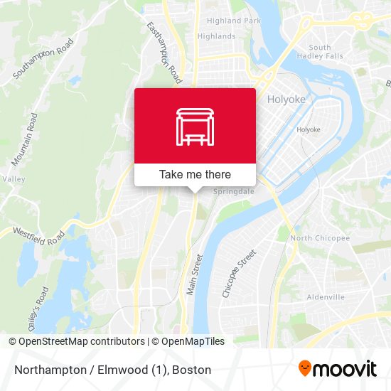 Mapa de Northampton / Elmwood (1)