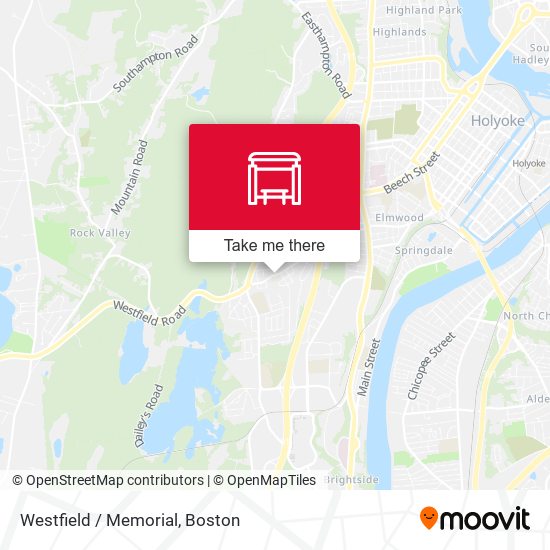Mapa de Westfield / Memorial