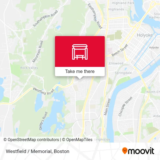 Westfield / Memorial map