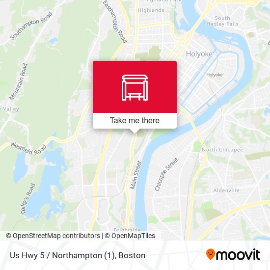 Us Hwy 5 / Northampton (1) map