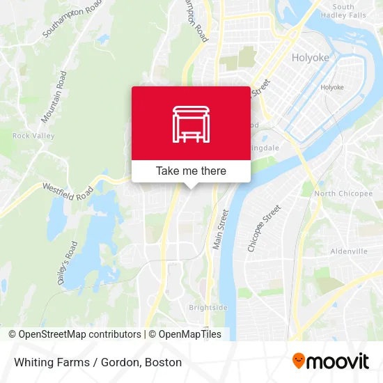 Whiting Farms / Gordon map