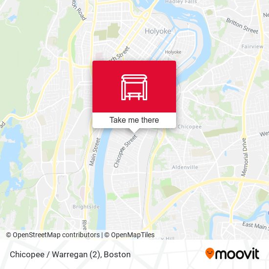 Mapa de Chicopee / Warregan (2)