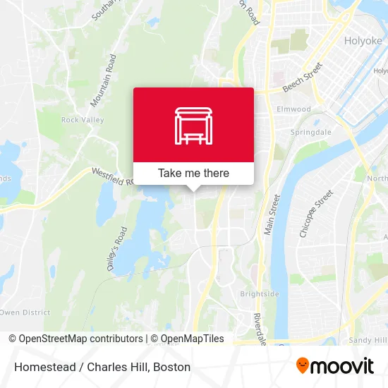 Homestead / Charles Hill map