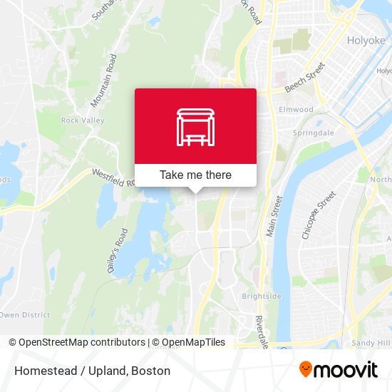 Mapa de Homestead / Upland