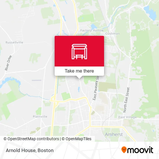 Arnold House map
