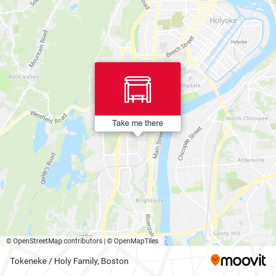 Tokeneke / Holy Family map