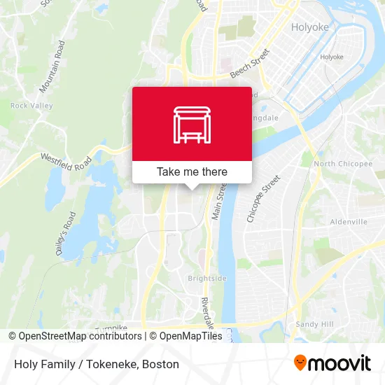 Holy Family / Tokeneke map