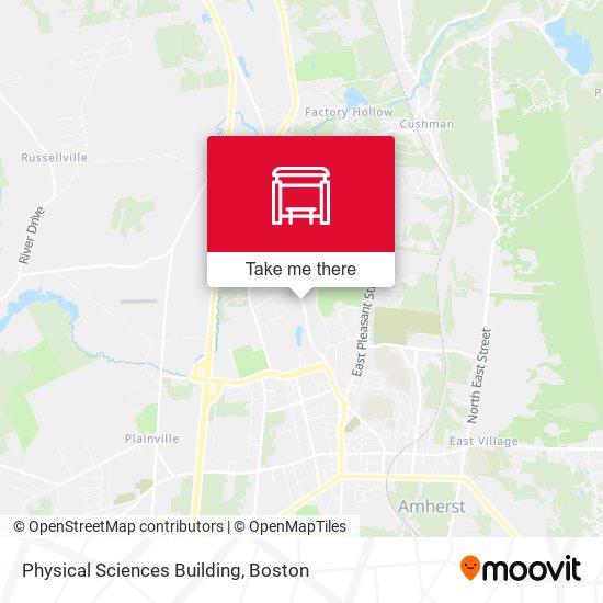 Physical Sciences Building map