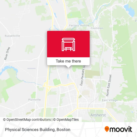 Physical Sciences Building map