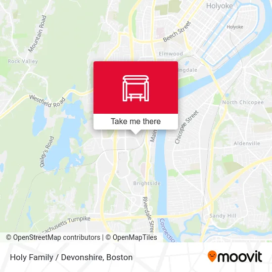 Holy Family / Devonshire map