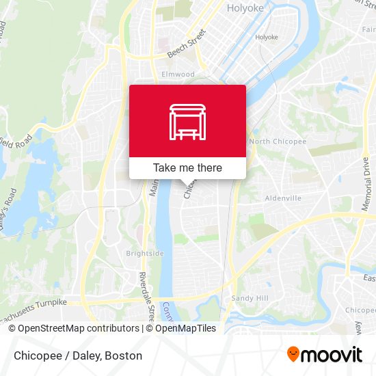 Mapa de Chicopee / Daley