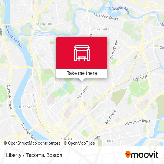 Liberty / Tacoma map