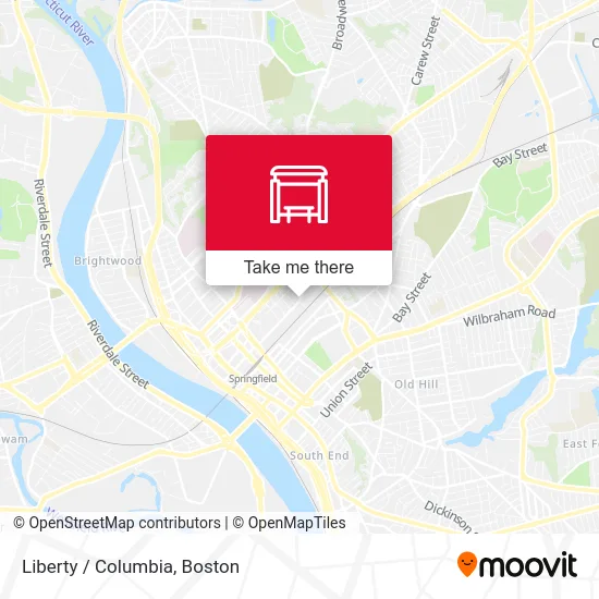 Liberty / Columbia map