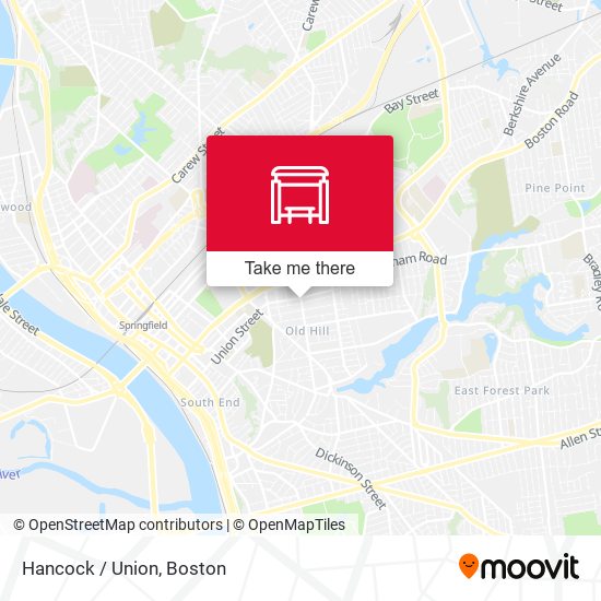 Mapa de Hancock / Union