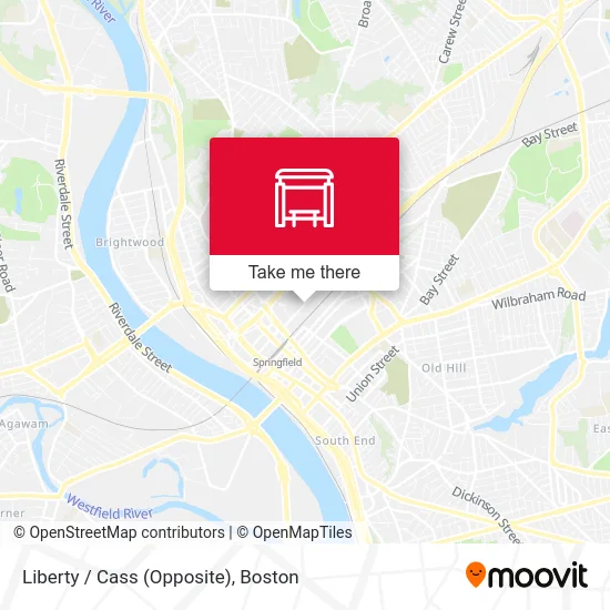 Liberty / Cass (Opposite) map