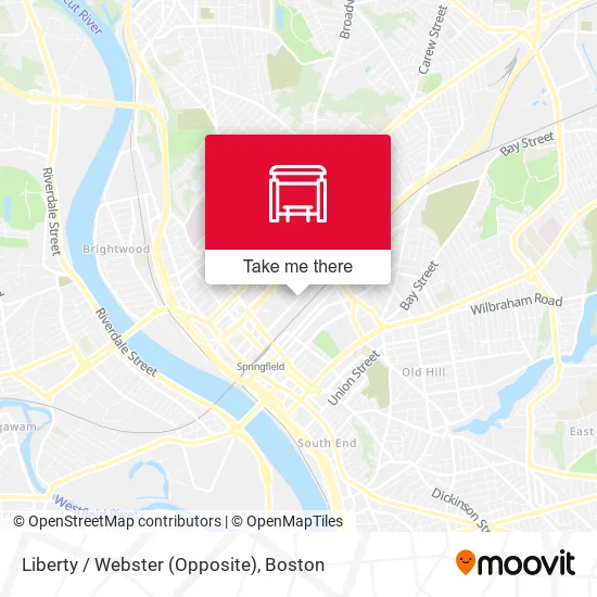 Liberty / Webster (Opposite) map
