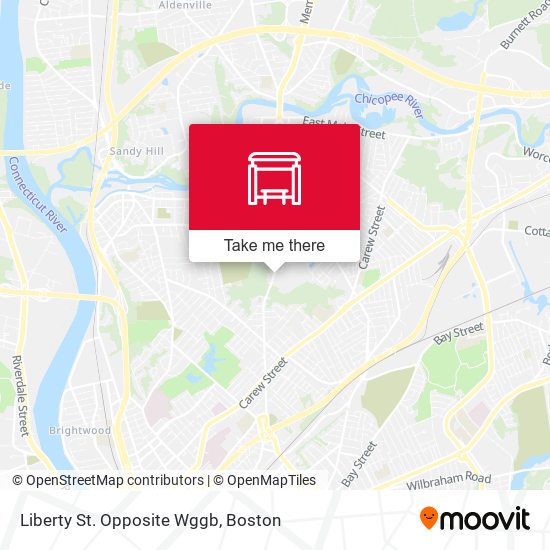 Mapa de Liberty St. Opposite Wggb