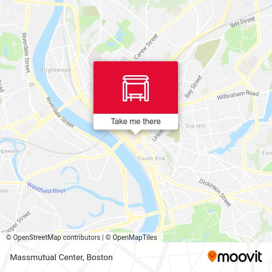 Massmutual Center map