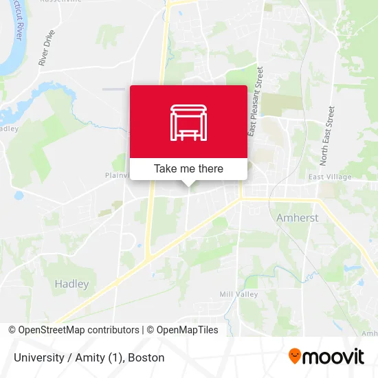 University / Amity (1) map
